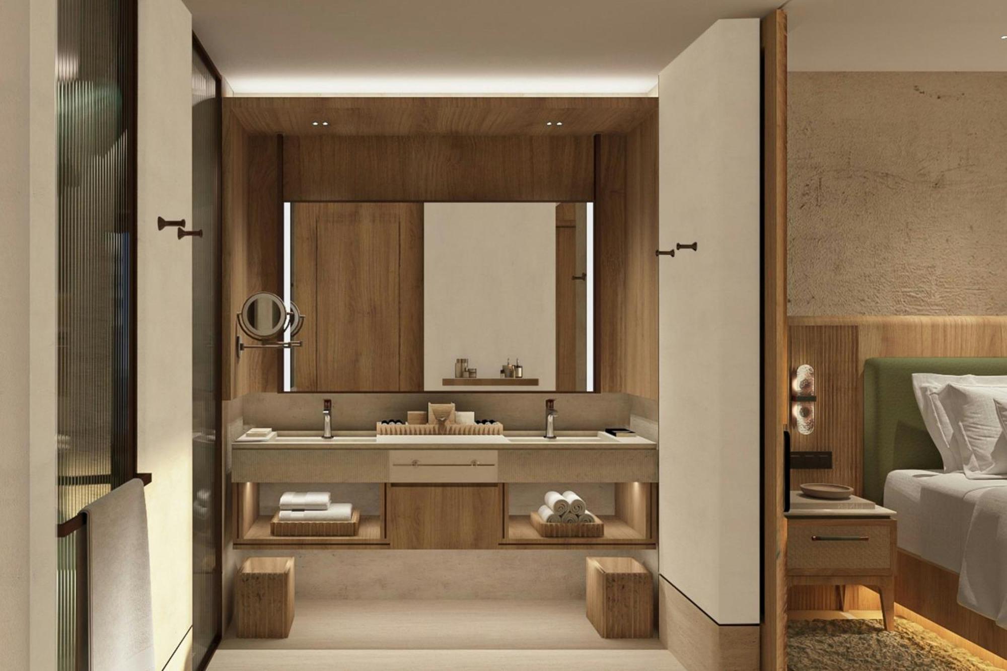 Deluxe Queen Room with Two Queen Beds, Mangrove View and Terrace